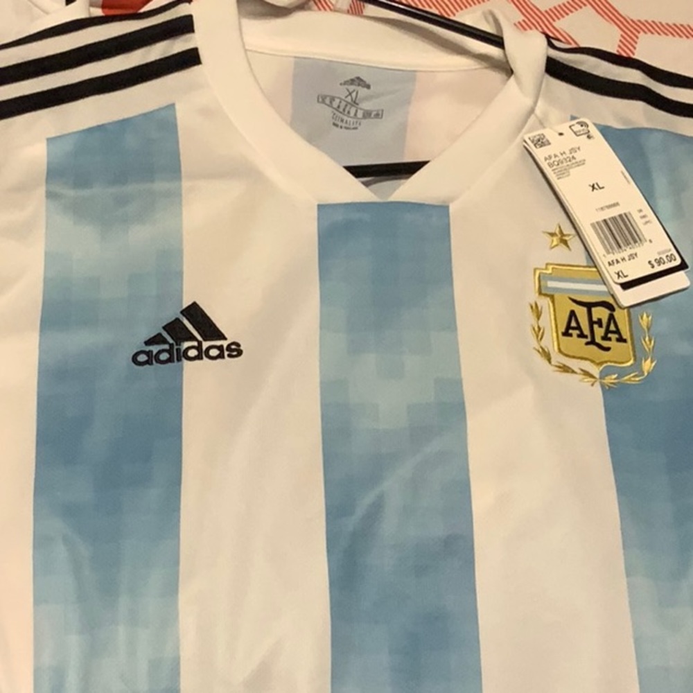 Adidas Argentina national soccer team jersey